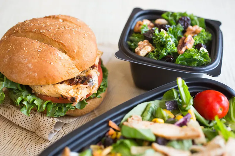 Assorted Chick-fil-A menu items