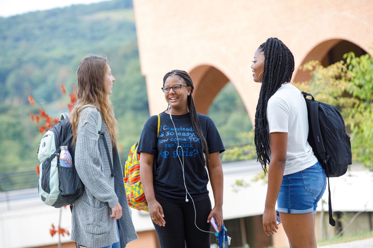 friends on campus